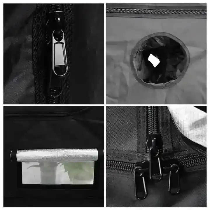 120x120x200 Bitki Çadırı 9 120x120x200 bitki çadırının yüksek yansıtıcılı mylar iç kaplaması