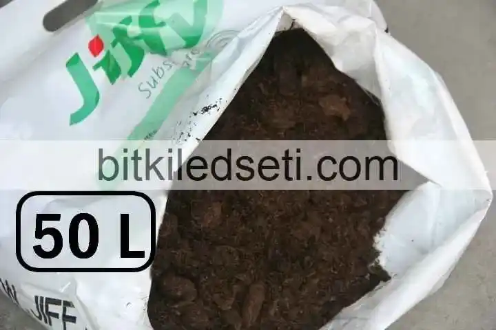 Jiffy Mix 50 Litre Organik Toprak 17 Jiffy Mix toprağının pH ve EC değerlerini gösteren teknik özellikler tablosu