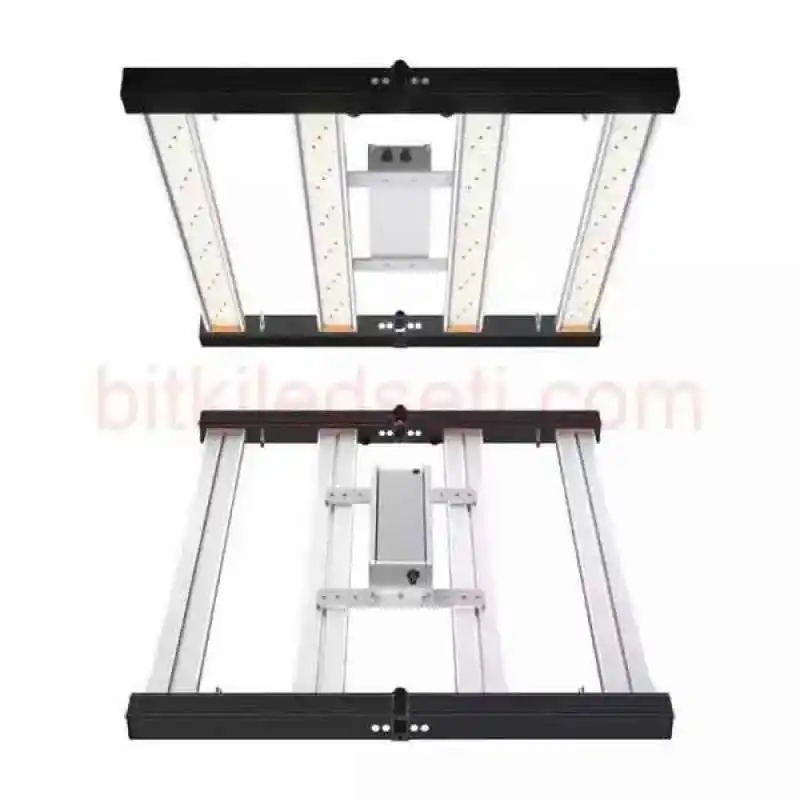 Bitki Yetiştirme Seti No 1 4 Bitki Yetiştirme Seti içindeki 240W Full Spektrum Samsung LED lamba