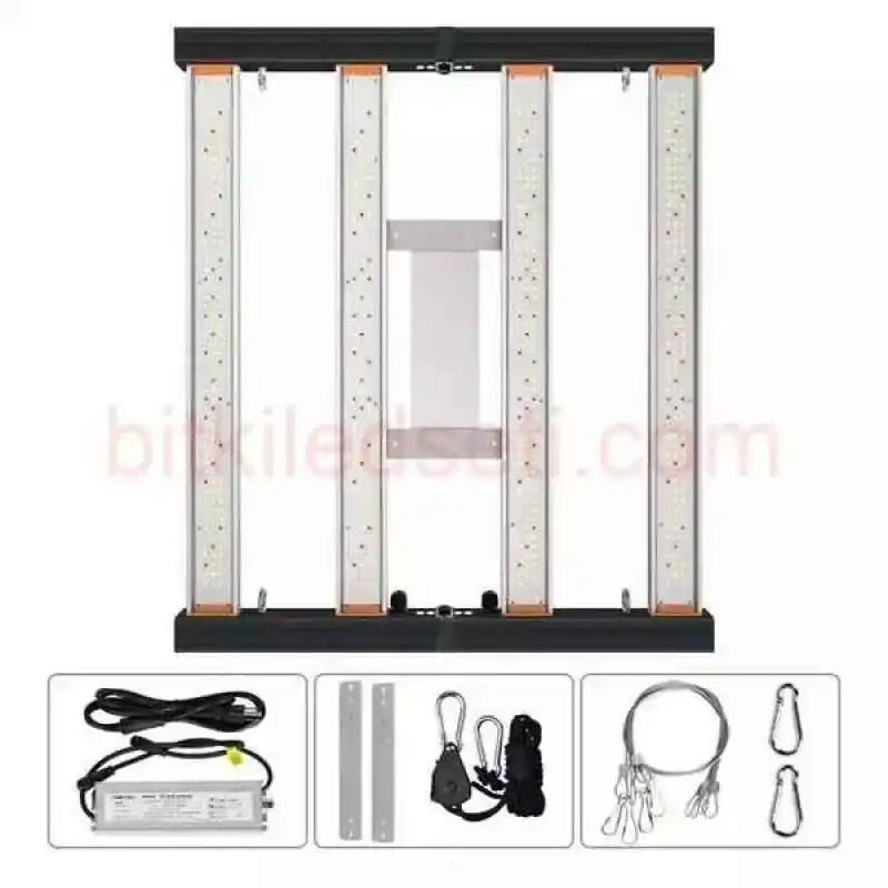 Bitki Yetiştirme Seti No 1 16 Bitki Yetiştirme Seti içindeki 240W Full Spektrum Samsung LED lamba