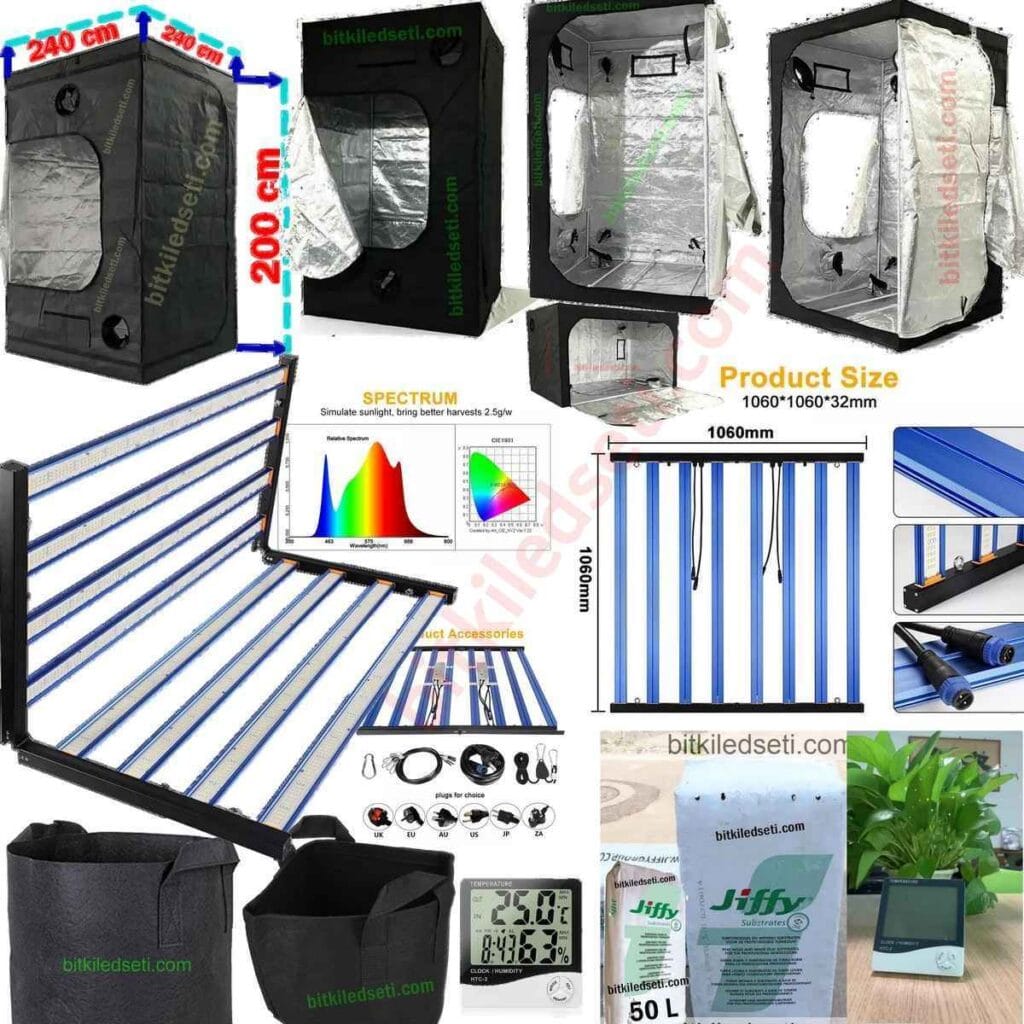Hakkımızda: Profesyonel Bitki Yetiştirme Seti No 2, Bitki Yetiştirme Lambaları ve Setleri
