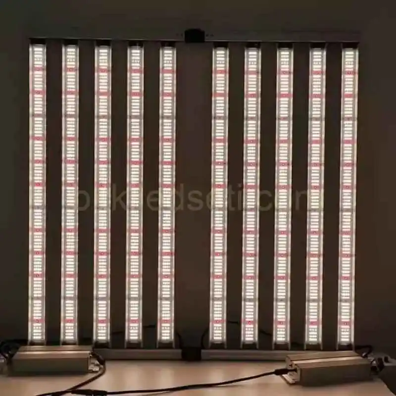 1000W F10 Max Samsung LM301H 11 , F10 Max 1000W lambanın geniş alanı kaplayan 10 barlı yapısının üstten görünümü