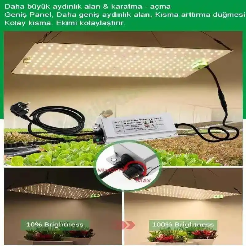 120W Quantum Board QBK1200Plus 12 120W Quantum Board QBK1200Plus, VEG/BLOOM modlu ve dimmerli