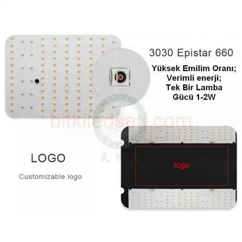 240W Bitki Lambası Epistar 3030 kiti ve tüm parçaları