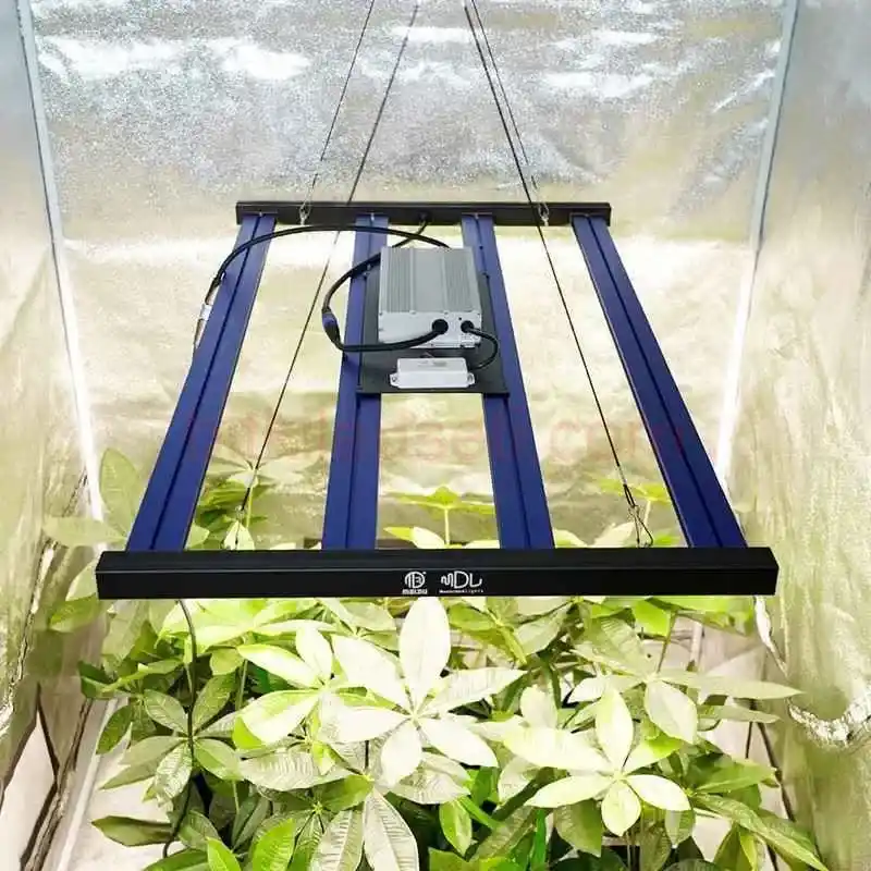 480W F4 Max Samsung & UV/IR 16 480W Bitki Lambası F4 Max'in Samsung ve Osram çipli LED barlarının yakından görünümü