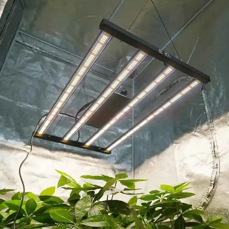 480W F4 Max Samsung & UV/IR 19 480W Bitki Lambası F4 Max'in Samsung ve Osram çipli LED barlarının yakından görünümü