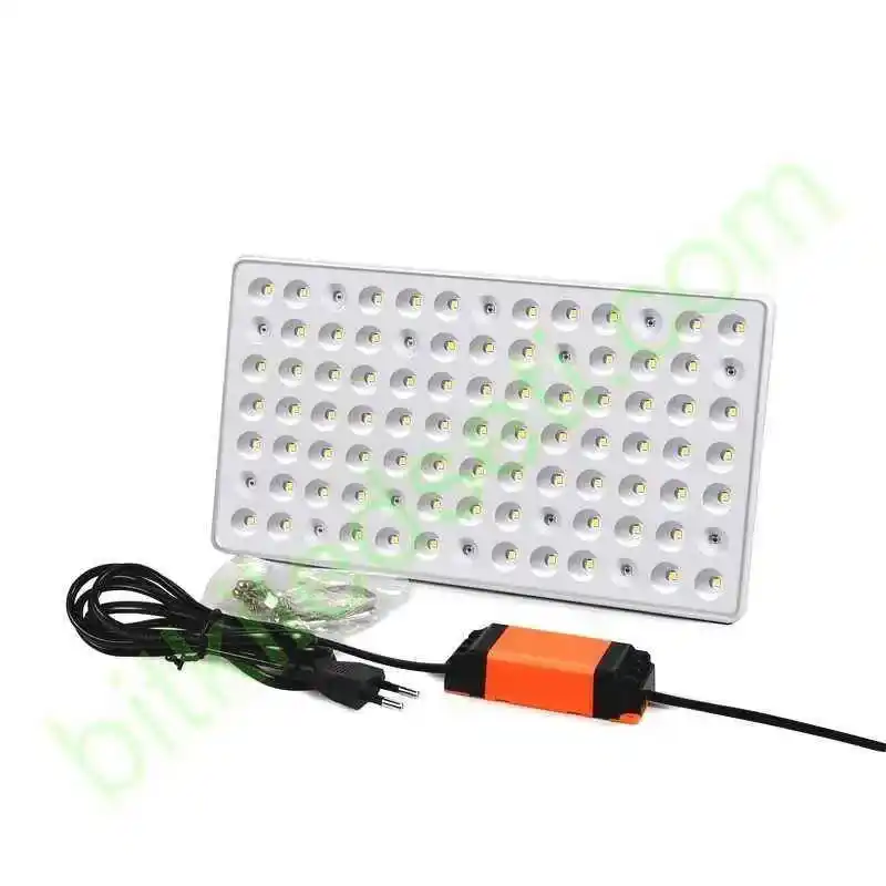 Samsung LM281B 60W Bitki Lambası 12 60 watt Samsung LM281B Quantum Tam Spektrum Reflektörlü LED Bitki Büyütme Lambası