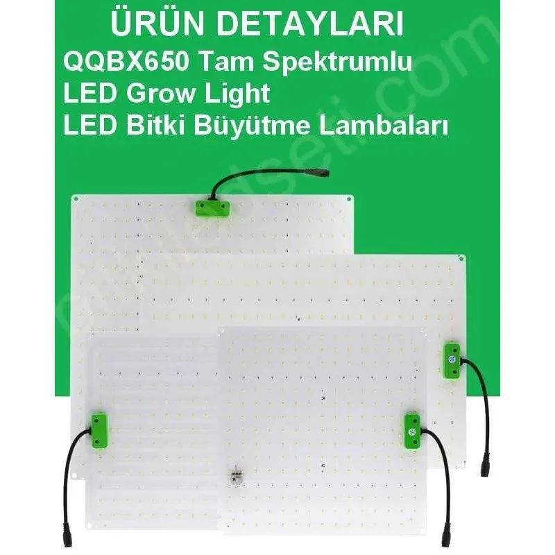 65W QBX650 Pro Quantum Board bitki lambası, VEG ve BLOOM modları