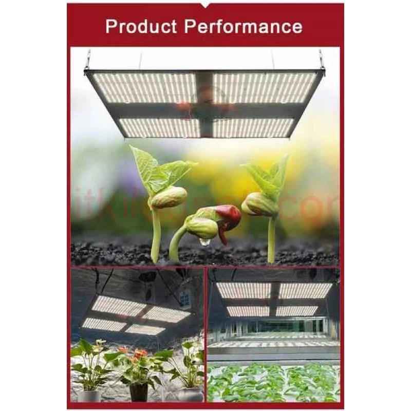 480W Folux Plus V2 (Samsung LM301B) 15 480W Samsung Lamba ile birlikte gelen endüstriyel sınıf Meanwell HLG-480H sürücü