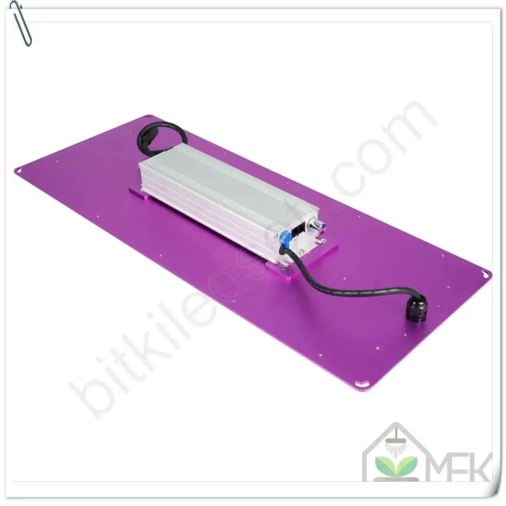 Meijiu 320W Profesyonel LED Grow Light 14 Meijiu 320W lamba ve ona güç veren güvenilir Meanwell marka sürücü