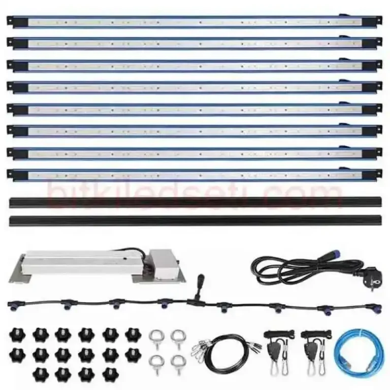 Bitki Yetiştirme Aksesuarları Rehberi 1 F8 Max lambaların RJ45 portları ve yüzlerce lambayı yöneten akıllı kontrol cihazı