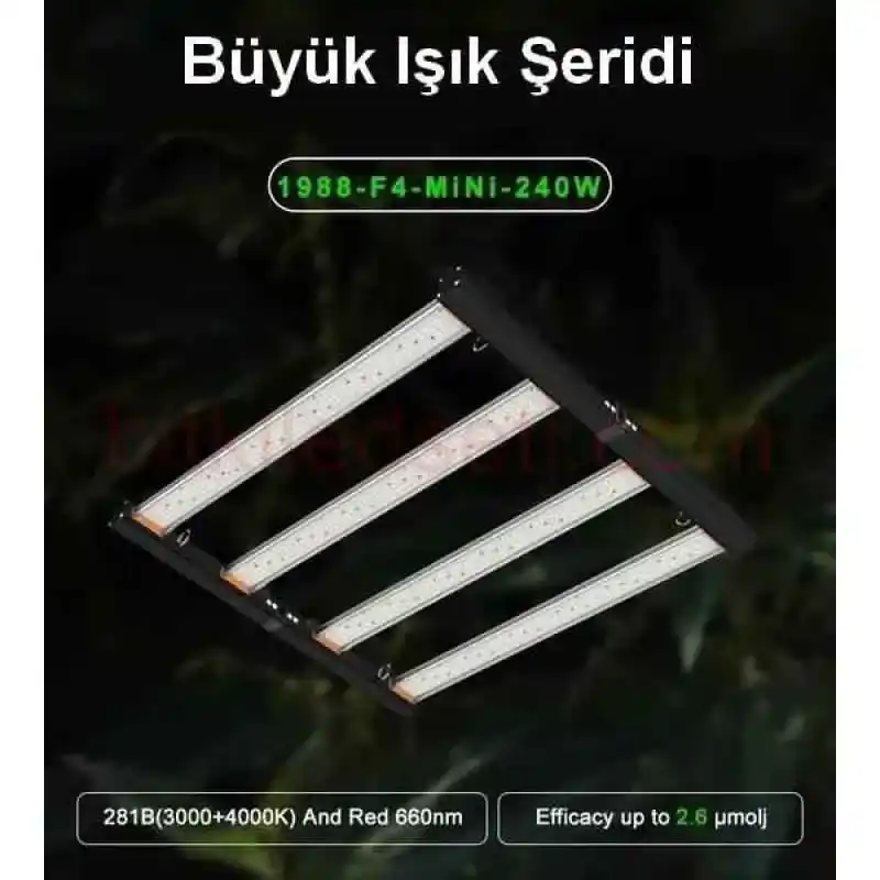 240W F4 Mix UV/IR Destekli 10 240W UV IR Lamba , F4, katlanabilir 4 barlı tasarım