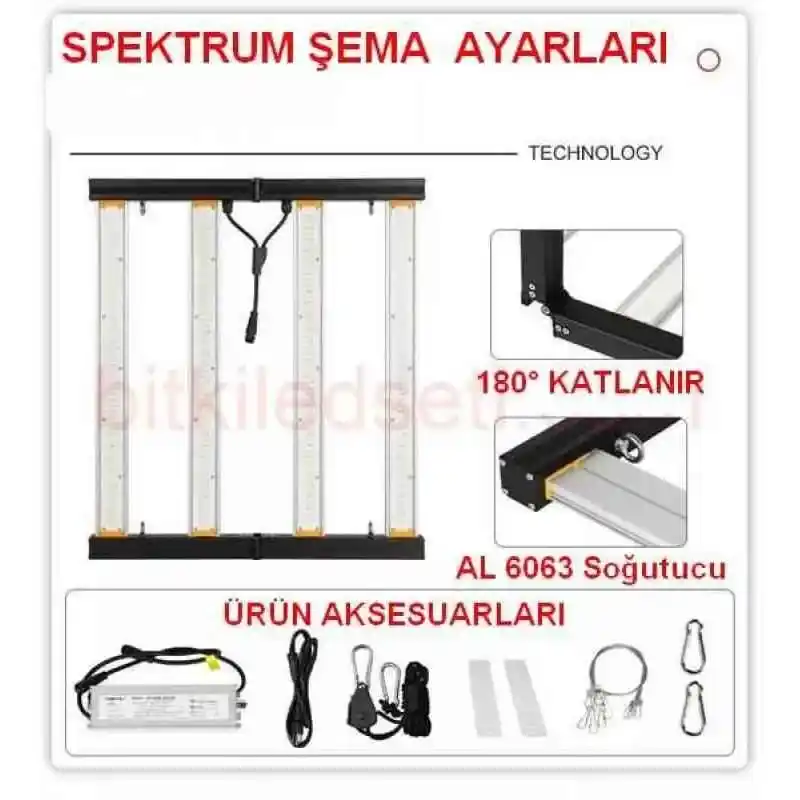 240W F4 Mix UV/IR Destekli 3 240W UV IR Lamba , F4, katlanabilir 4 barlı tasarım