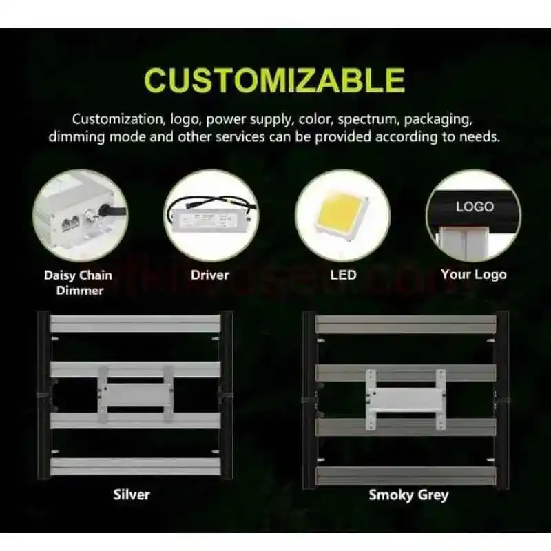 240W F4 Mix UV/IR Destekli 7 , F4 lamba üzerindeki Samsung LM281b, UV ve IR LED diyotların yakından görünümü