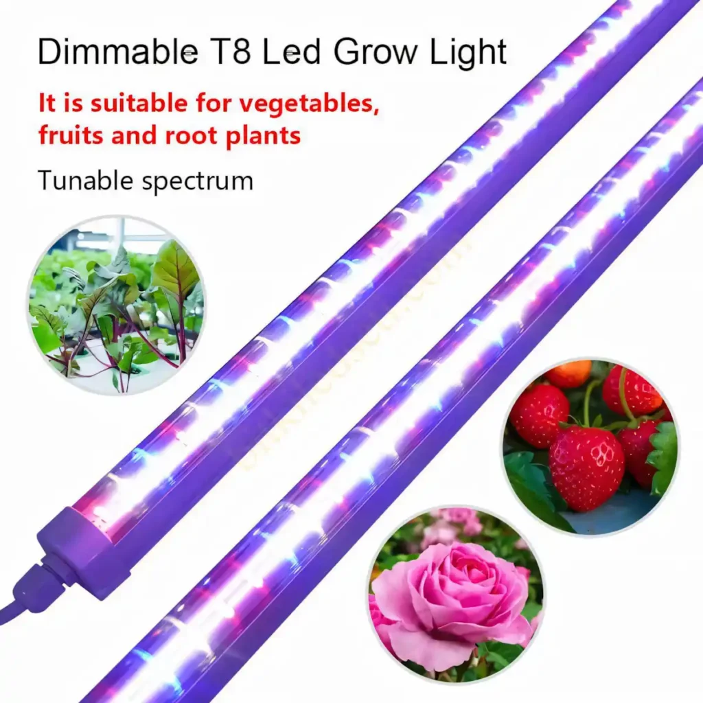 30W 120cm IP65 akıllı sera lambası kumandalı full spektrum LED