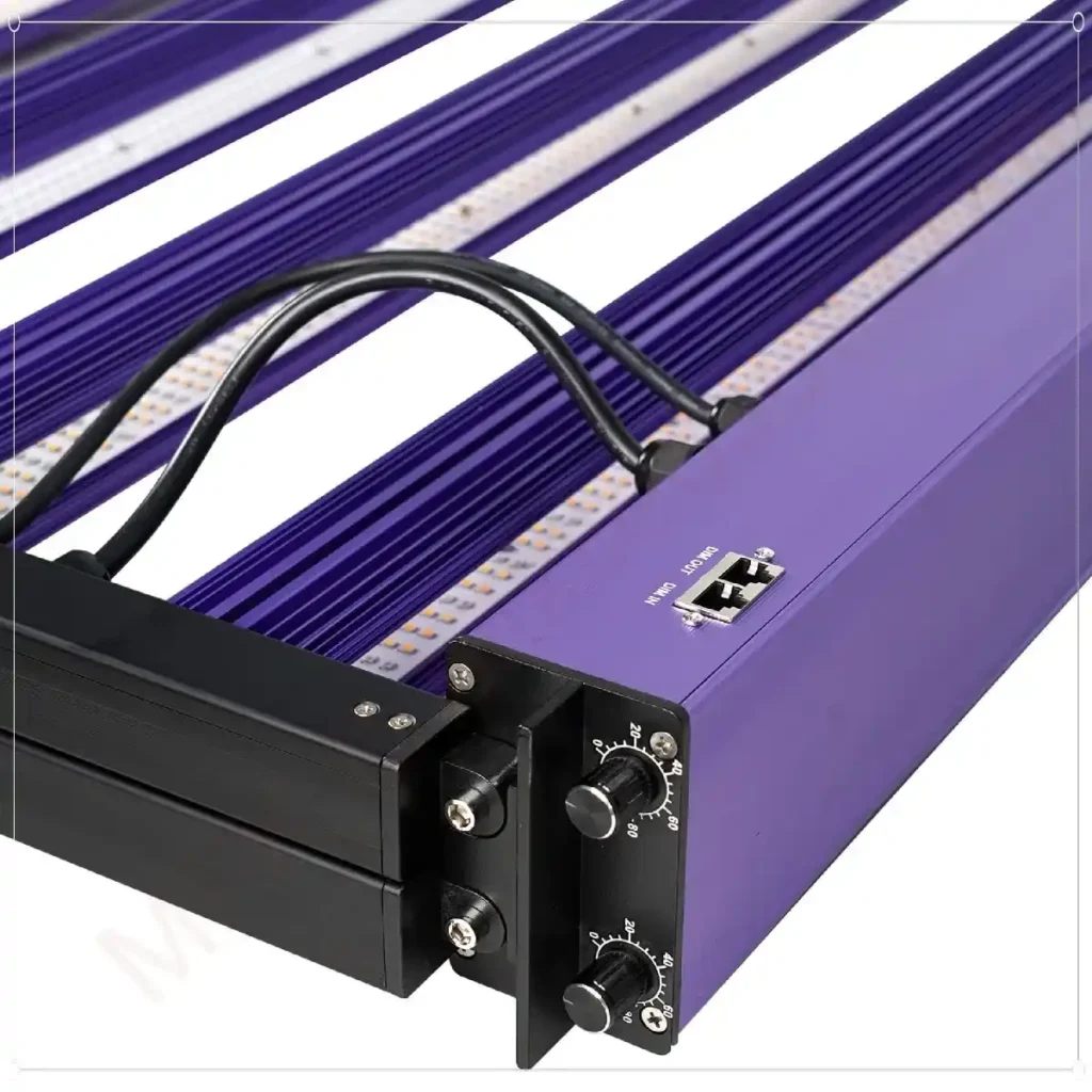 1260W LM281B UV IR 12 Bar Full Spektrum Bitki Lambası Satın AL