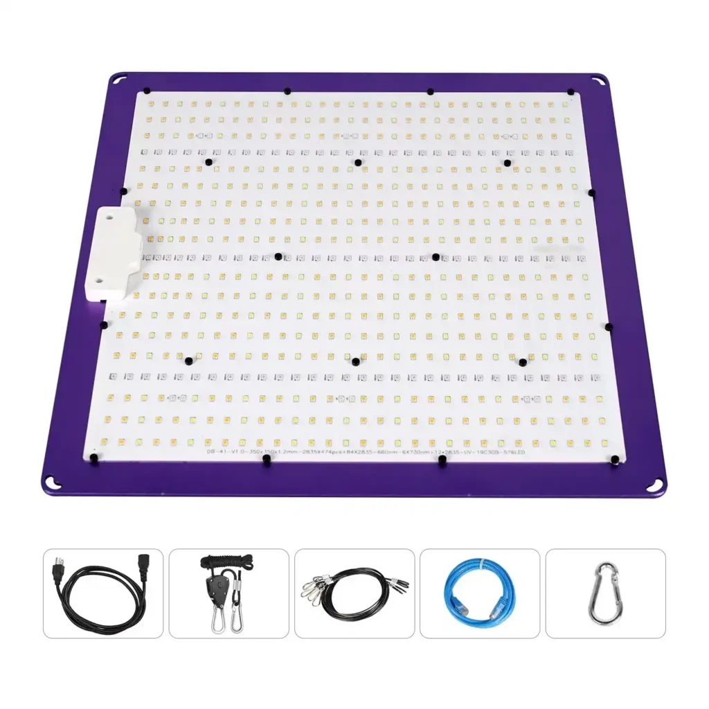 240W Samsung LM281B Bitki Lambası UV IR Full Spektrum LED