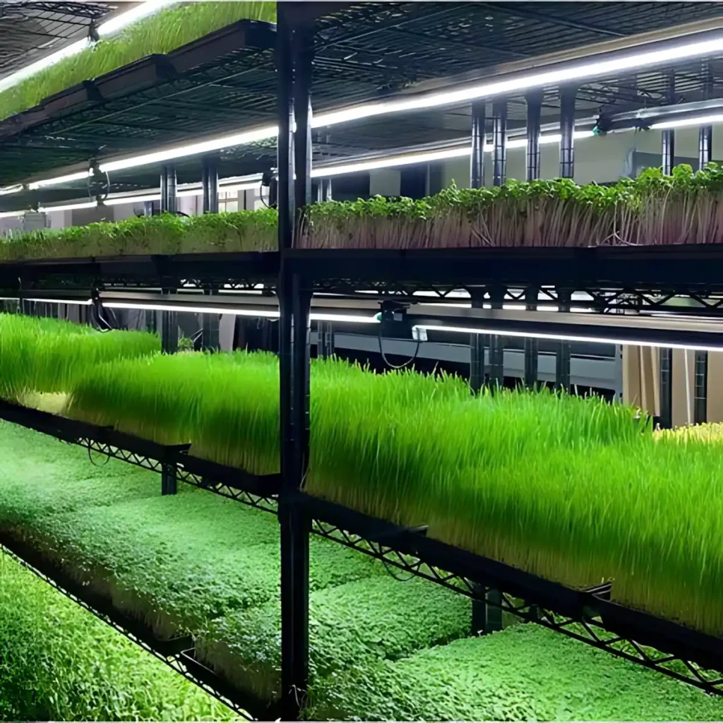 Mikro Yeşillik Ar-Ge Çalışmalarında teknik verilerle dikey tarımda ışığın önemi