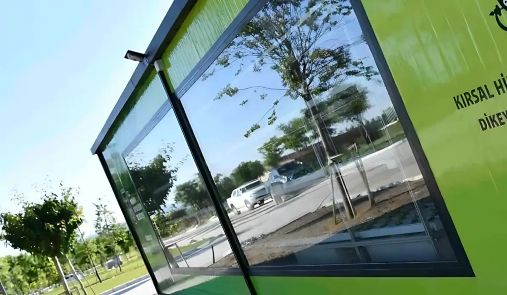 Dikey Tarım Konteyner Sera Kabini. Ankara Büyükşehir Belediyesi