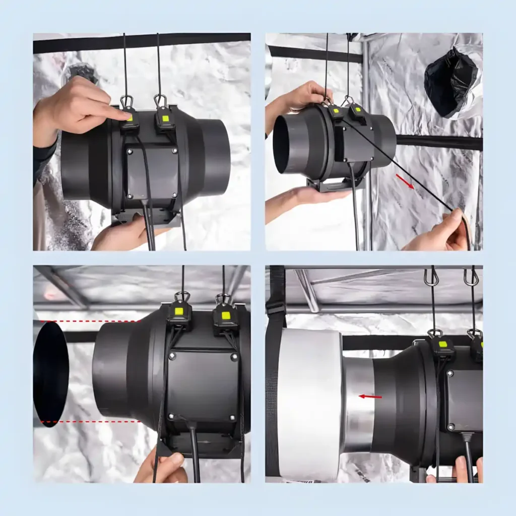 Bitki Çadırı (Grow Tent) Kurulumu ve Doğru Havalandırma Rehberi, Bitki Çadırı Kurulumu