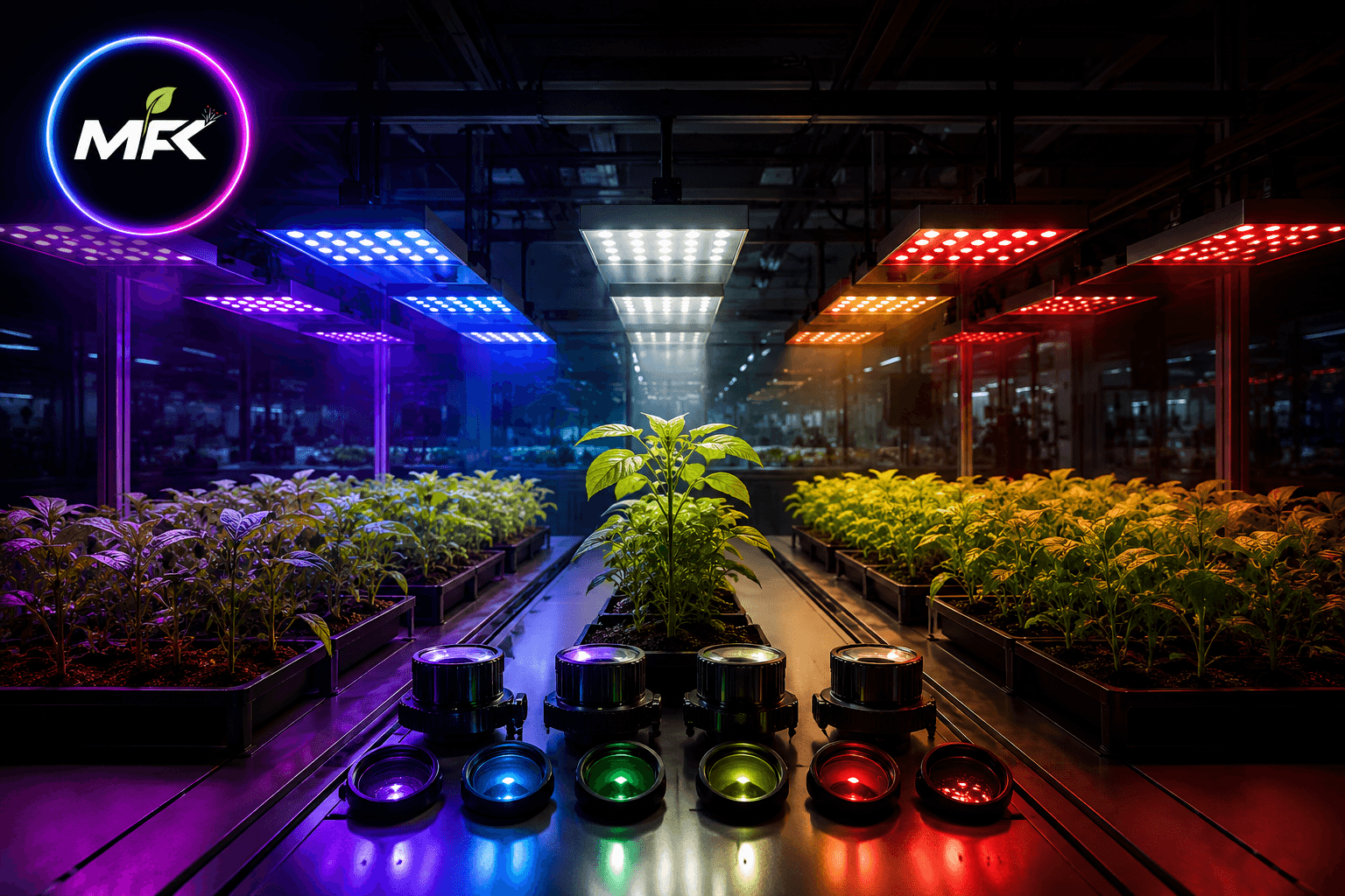 Spektrum Rehberi MFK Grow Light ile Verimliliğin Sırrını Keşfedin 1