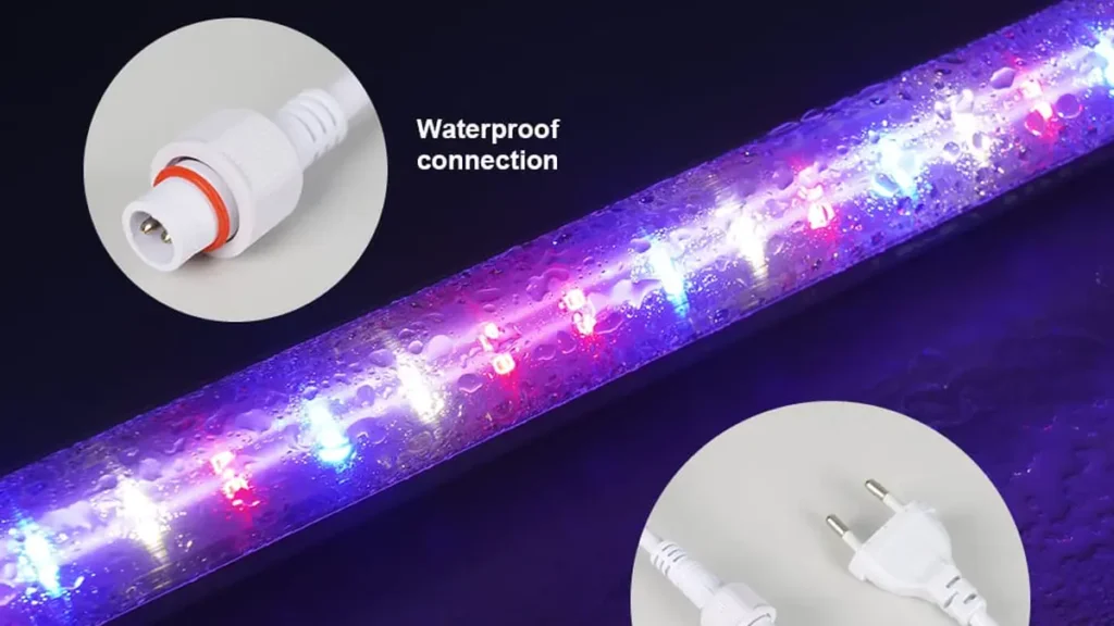 T8 36W 120cm IP65 UV Destekli Safran Özel Spectrum Akıllı Sera Lambası
