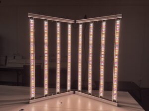 720W Samsung LM281B UV IR 8 Bar 130cm*110cm Bitki Lambası